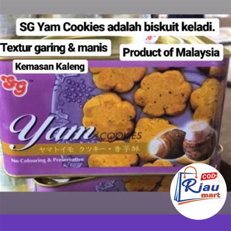 Sg Biskuit Yam Keladi Kaleng Malaysia Lazada Indonesia