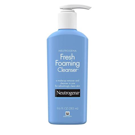 Neutrogena Fresh Foaming Facial Cleanser And Makeup Remover With Glycerin Oil Soap And Alcohol