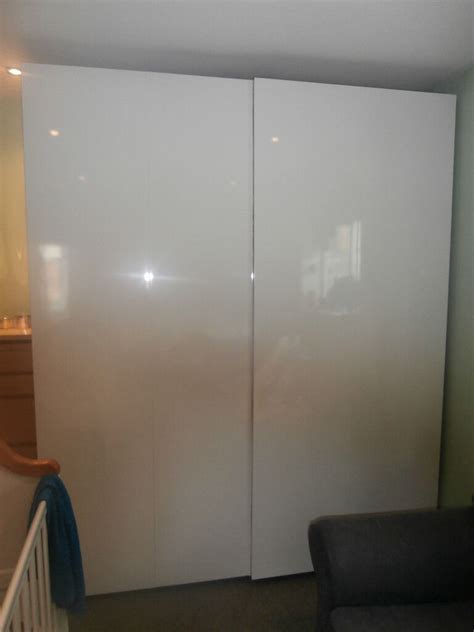 Pax pair of sliding door frames material. Large double IKEA PAX HASVIK Sliding Door Wardrobe with ...