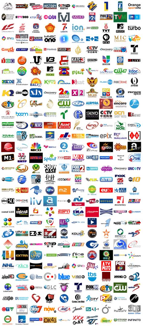 Modern Tv Logos