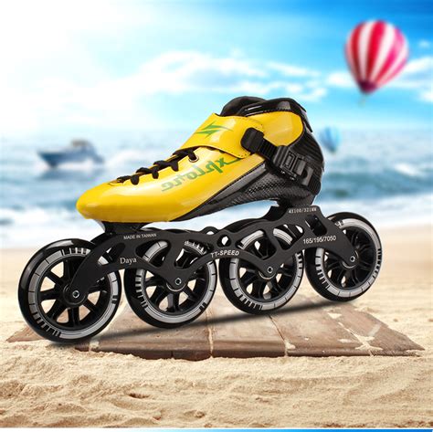 2019 Speed Inline Skates Carbon Fiber Racing Skating Patines