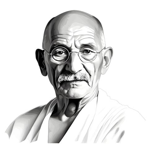 Premium Ai Image Portrait Of Mahatma Gandhi Jayanti