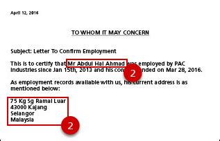 The proof of employment letter sample below offers the employment and income verification of matthew simpson, previously employed as general counsel for company inc. Sample Documents | DBS Singapore