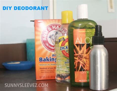 Diy Deodorant Recipe ~ 12 Cup Witch Hazel 14 Cup Aloe Vera Gel Or
