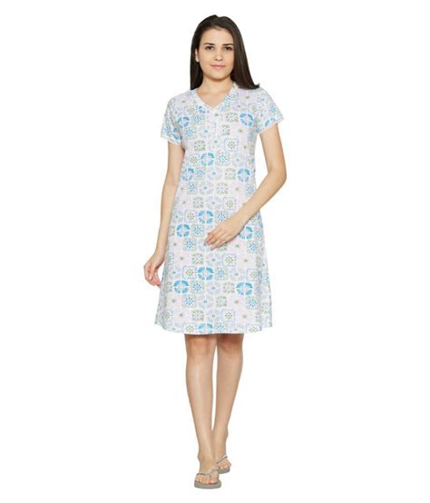 Buy Blush By Prettysecrets Cotton Nighty And Night Gowns Online At Best Prices In India Snapdeal