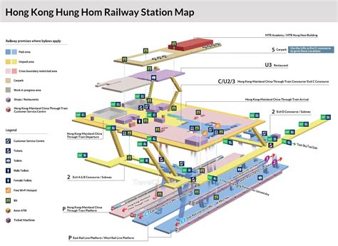 Hong Kong Train Maps High Speed Rail Maps To Mainland China