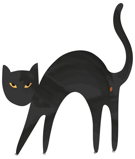Compartir 69 Black Cat Dibujo última Vn