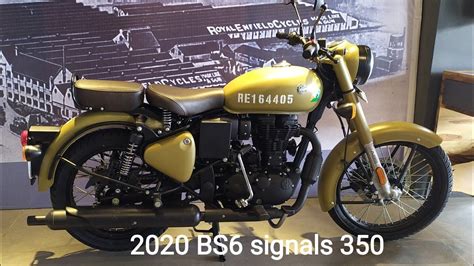 2020 Bs6 Royal Enfield Classic 350 Signals Edition Walk Around Review