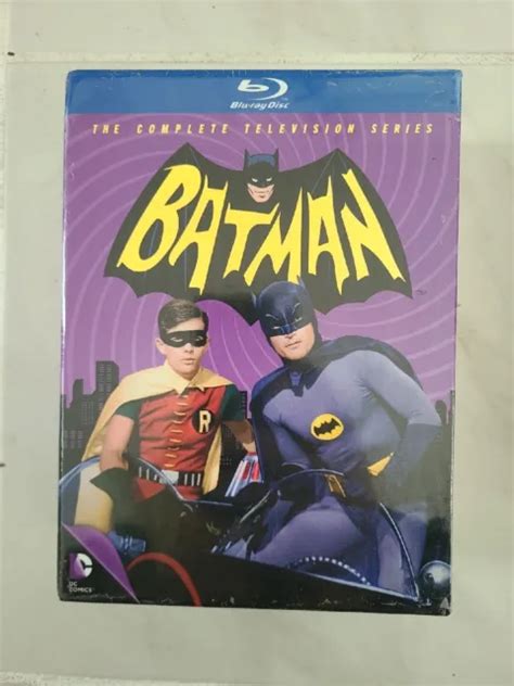 New Batman The Complete Television Series Blu Ray Disc Boxed Movie Set