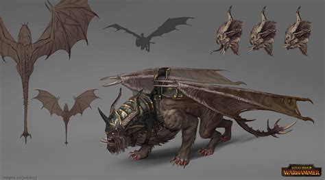 Total War Warhammer Concept Art Manticore By Telthona On Deviantart