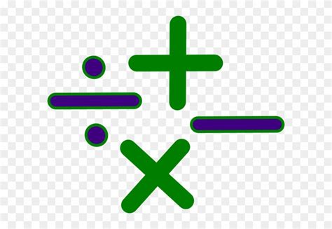Math Signs Clip Art Math Symbols Transparent Free Transparent Png