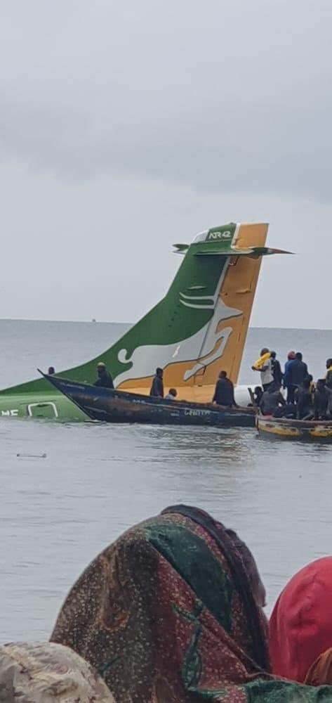 A Plane Has Crashed Into Lake Victoria In Bukoba In Tanzanias Kagera