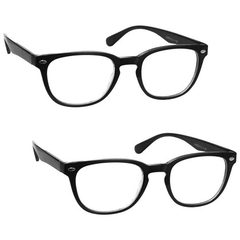 Value 2 Packs Reading Glasses Mens Womens Spring Hinges Uv Reader Rr14 Ebay