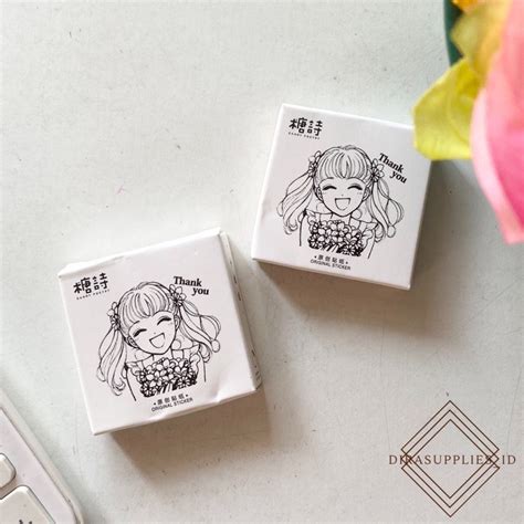 Jual 45pcs Sticker Deco Cute Girl Sticker Kawaii Girl Sticker Anime Lucu Sticker Box