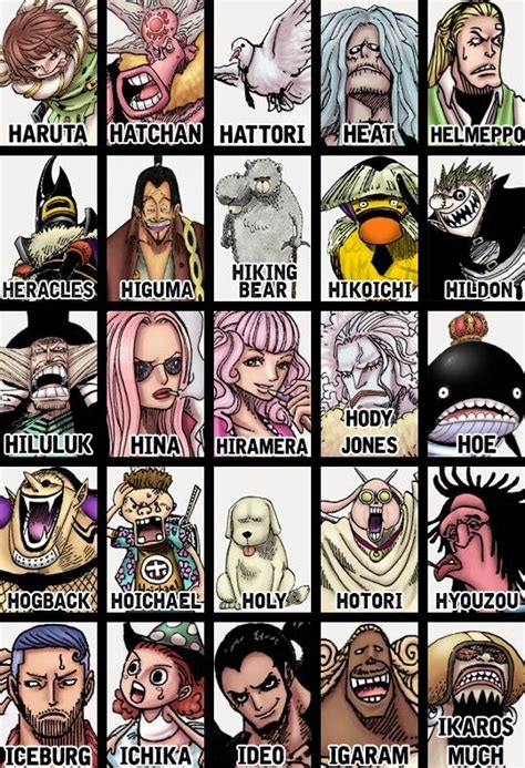 Personajes One Piece 8 One Piece Personagens Anime Personagens De Anime