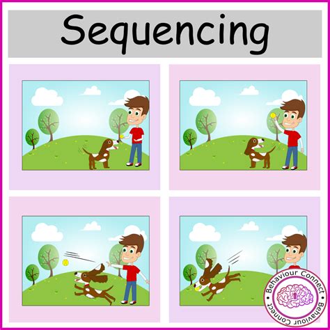 Simple Story Sequencing Sequence 4 Pictures Teacha