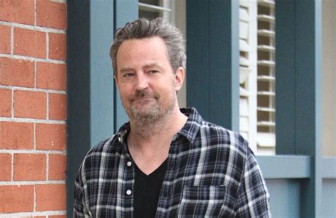 Matthew Perry Found It Difficult Work On Friends Because He Had A