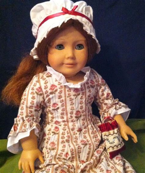 retired american girl felicity doll original rose garden dress 1992 more 18 american girl