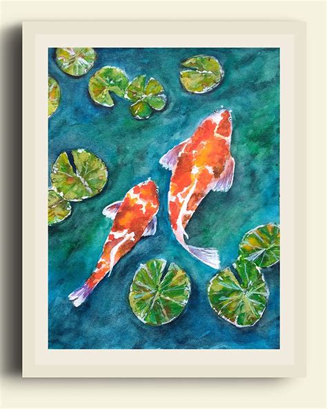 Koi Fish Painting Step By Step Tutorial With Pictures My XXX Hot Girl