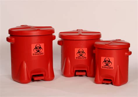 Biohazard Waste Containers Safe Hazardous Waste Disposal Cans