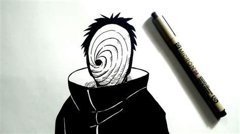 Drawing Tobi Naruto Shippuden Youtube