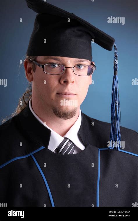 Young Man After His Graduation Stock Photo Alamy
