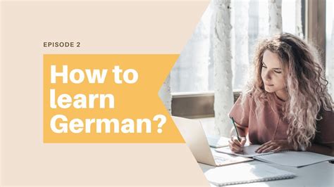 How To Learn German YouTube
