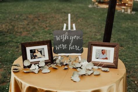 25 Ideas For Remembering Loved Ones At A Wedding
