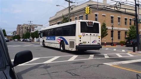 New Jersey Transit Bus Union City Bound Nabi On The 86p Cruising By On