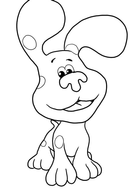 Blue S Clues For Free Coloring Page Download Print Or Color Online For Free