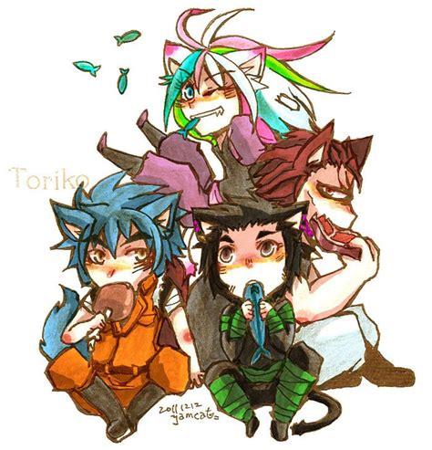 Four Heavenly Kings By Yamcat On Deviantart Chibi Characters Anime