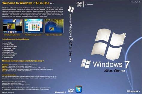 Windows 7 All In One Edition X86 X64 Pre Activated