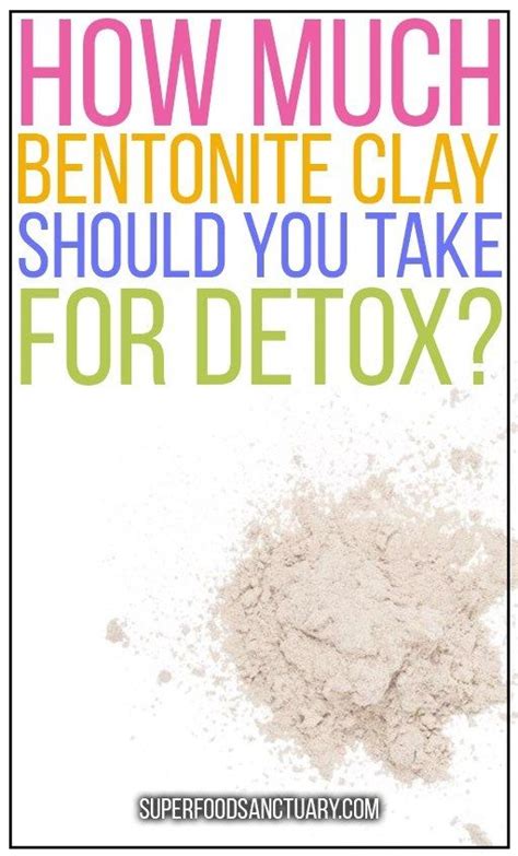 How To Mix Bentonite Clay For Internal Use Superfood Sanctuary Heal