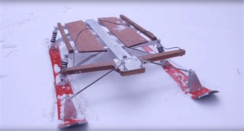 High Speed Sled Adds Bicycle Suspension Hackaday