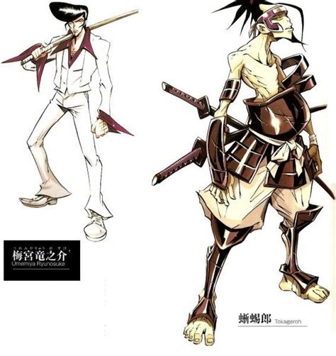 Tags Anime Shaman King Hiroyuki Takei Wooden Sword Ryu Official Art The Manga Manga Art