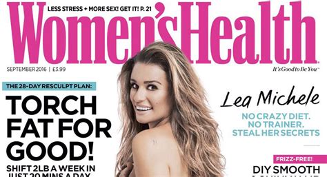 Lea Michele Lea Michele Is Completely Naked For These Magazine Covers For Wo