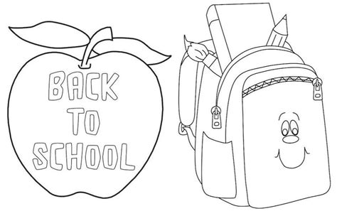 Fun Back To School Colouring Pages To Delight The Kids