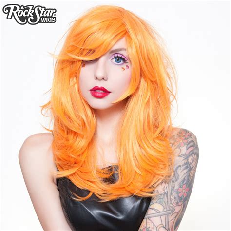 Rockstar Wigs Hologram 22 Pumpkin Mix 00646 Rockstar Wigs