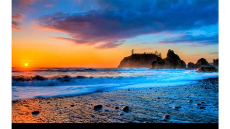 Photographic Beach Sunset Desktop