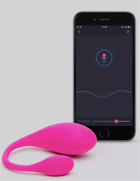 Lovense Lush Pink App Controlled Rechargeable Love Egg Vibrator