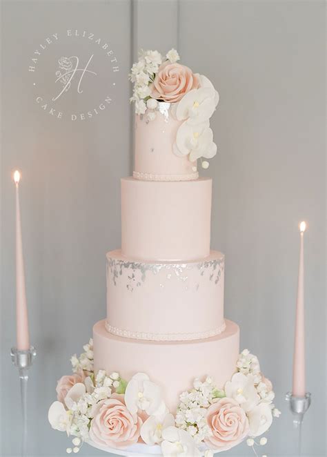 Blush Pink Wedding Cake Fancy Wedding Cakes Sweet Table Wedding