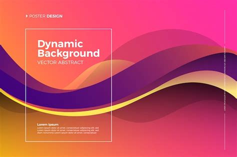 Premium Vector Abstract Dynamic Background