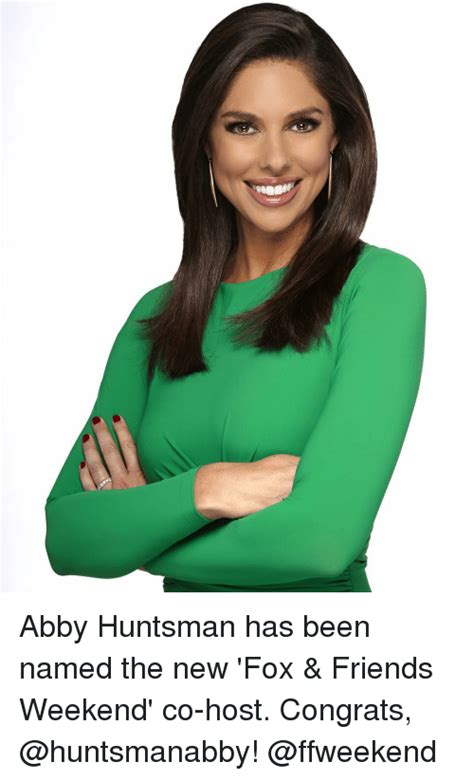 Abby Huntsman Has Been Named The New Fox And Friends Weekend Co Host