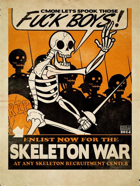The Strange And Frightful Tale Behind Tumblrs Skeleton War