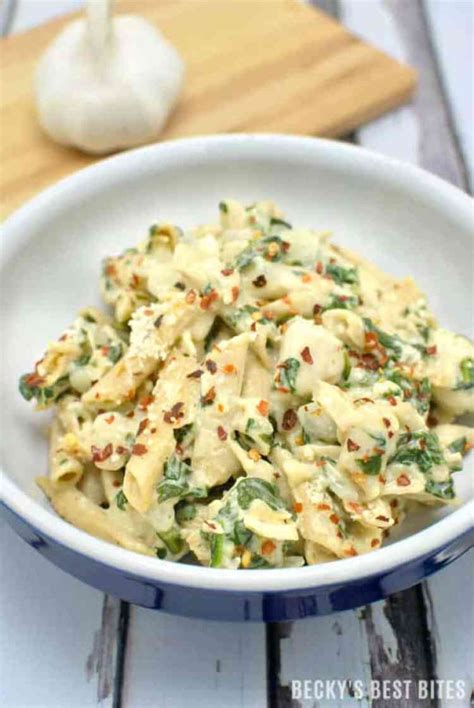 Creamy Garlic Spinach Chicken Pasta The Best Blog Recipes