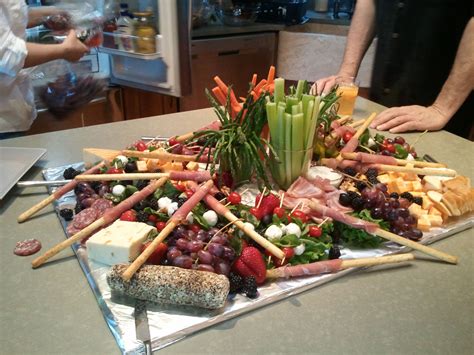The aperitivo culture in italy is classic. Crudites table at an Italian -themed party | Italian ...