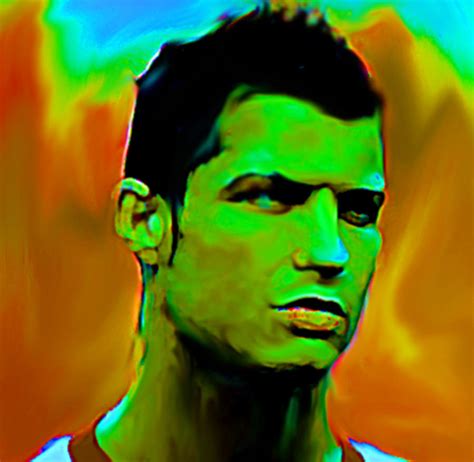 Christiano Ronaldo Painting Painting By Parvez Sayed Fine Art America