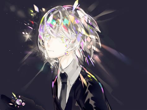 Land of the lustrous) is an ongoing action/fantasy manga series. Houseki no Kuni Wallpaper and Background Image | 1600x1200 ...