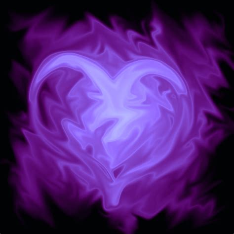 Purple Heart By Puddeloftears Deviantart Com Heart Wallpaper Iphone