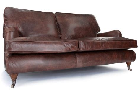 Howard Sofa Vintage Leather 2 Seater Sofa From Old Boot Sofas